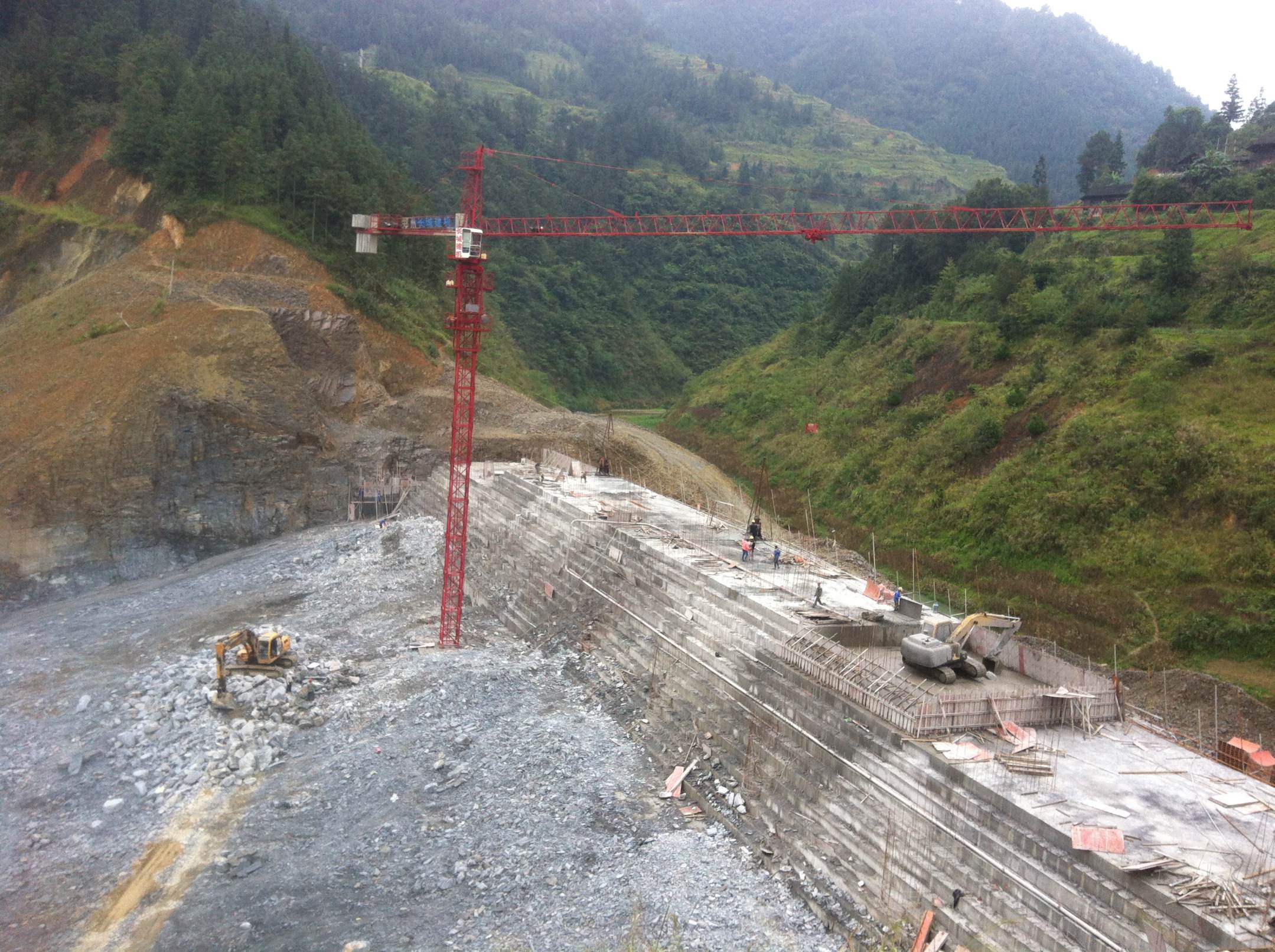 贵州省丹寨县马颈坳水电站枢纽工程 案例图片 2