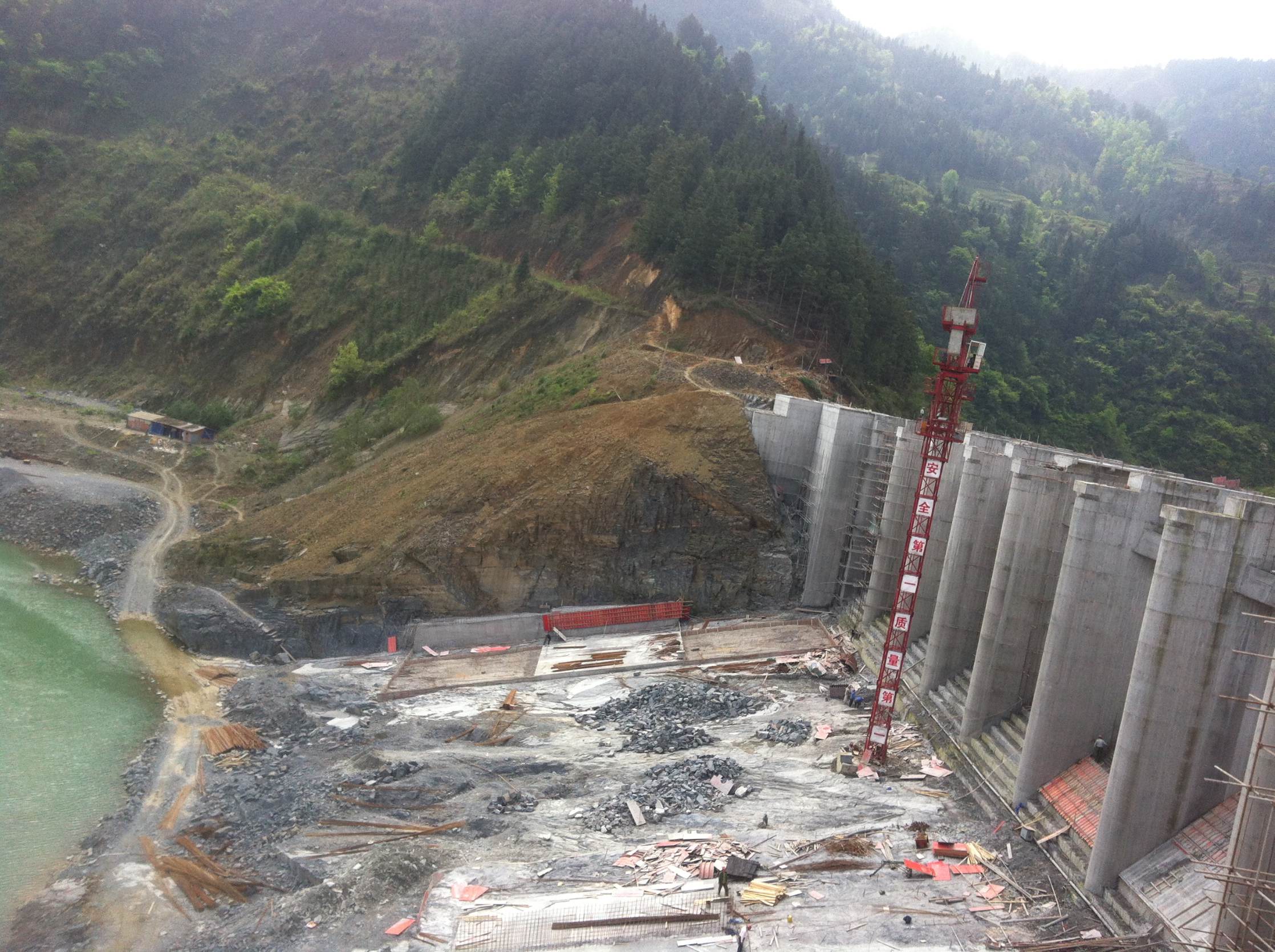 贵州省丹寨县马颈坳水电站枢纽工程 案例图片 3
